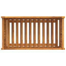 vidaXL tömör akácfa kerti virágtartó béléssel 80 x 42 x 40 cm