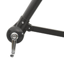 vidaXL barna kerti napernyő acél rúddal 269 x 269 x 235 cm