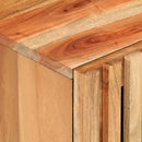 vidaXL tömör akácfa éjjeliszekrény 40 x 34 x 46 cm