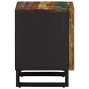 vidaXL tömör újrahasznosított fa éjjeliszekrény 40 x 34 x 46 cm