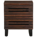 vidaXL tömör mangófa éjjeliszekrény 40 x 34 x 46 cm