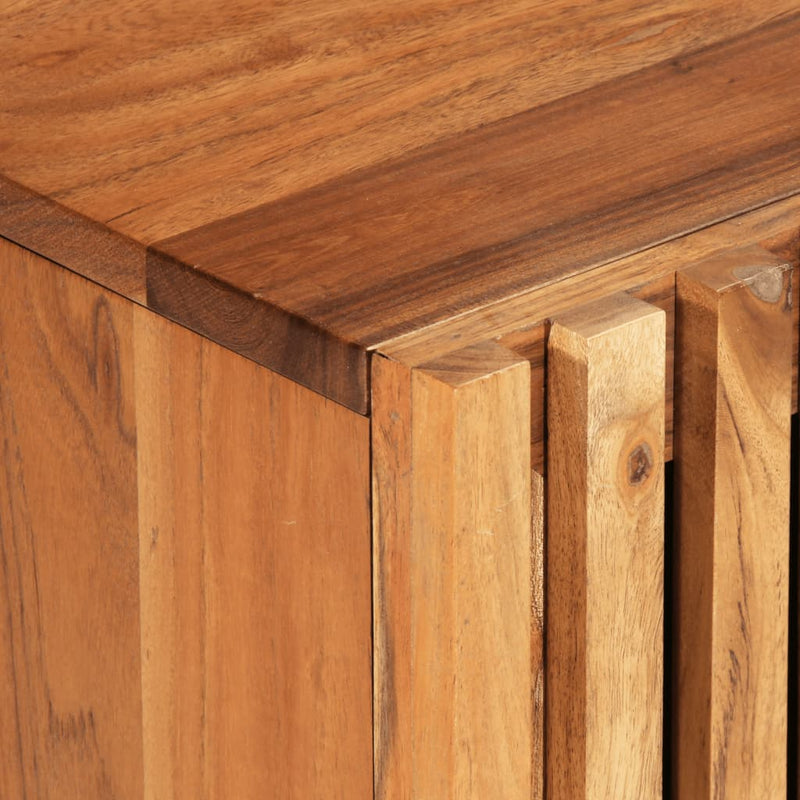 vidaXL tömör akácfa TV-szekrény 105 x 34 x 46 cm