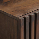 vidaXL barna tömör mangófa TV-szekrény 105 x 34 x 46 cm