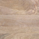 vidaXL fehér tömör mangófa TV-szekrény 105 x 34 x 46 cm