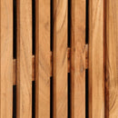 vidaXL tömör akácfa tálalószekrény 60 x 34 x 75 cm