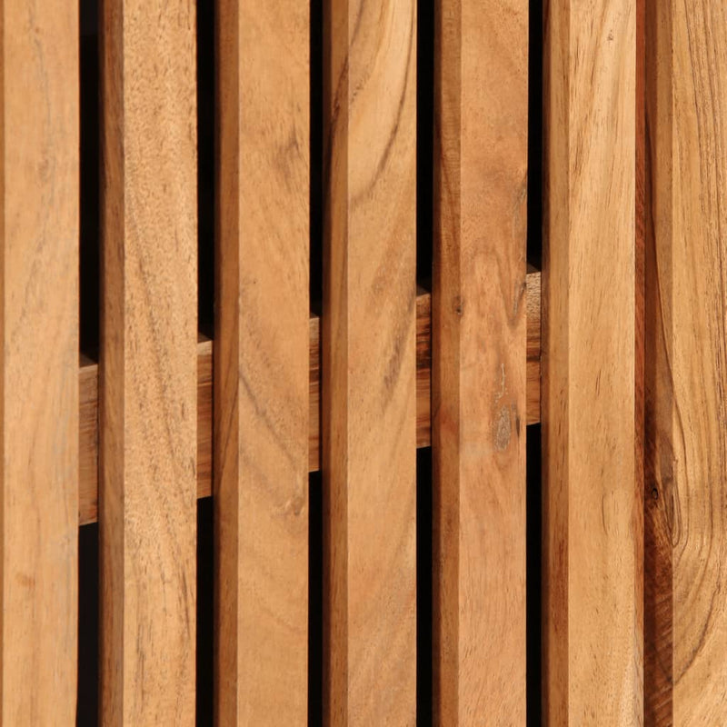 vidaXL tömör akácfa tálalószekrény 60 x 34 x 75 cm