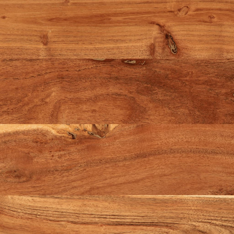 vidaXL tömör akácfa tálalószekrény 60 x 34 x 75 cm