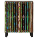 vidaXL tömör akácfa tálalószekrény 60 x 34 x 75 cm