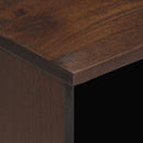 vidaXL 2 db tömör mangófa éjjeliszekrény 40 x 34 x 46 cm