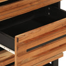 vidaXL tömör akácfa éjjeliszekrény 50 x 34 x 62 cm