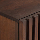 vidaXL barna tömör mangófa TV-szekrény 100 x 34 x 46 cm