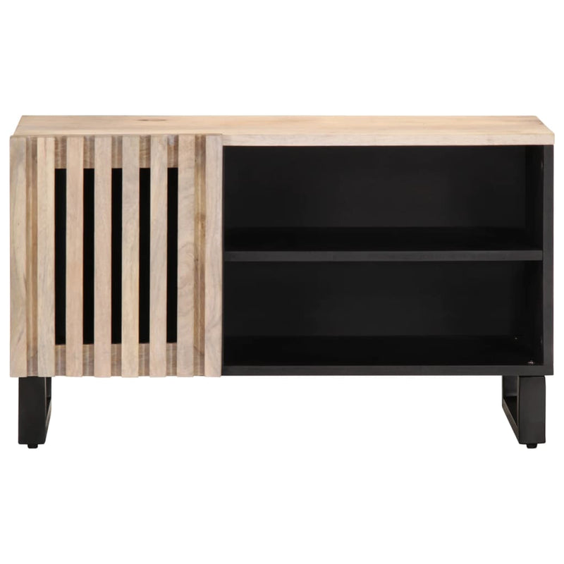 vidaXL tömör mangófa TV-szekrény 80 x 34 x 46 cm