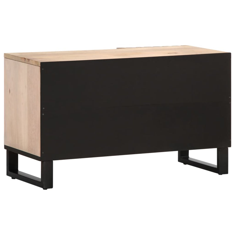 vidaXL tömör mangófa TV-szekrény 80 x 34 x 46 cm