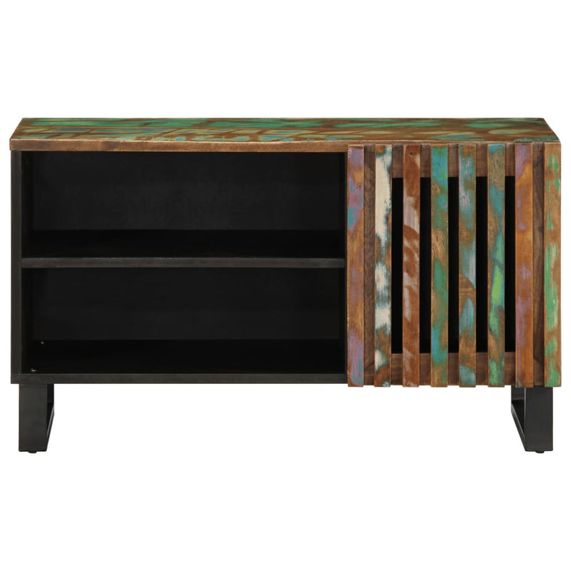 vidaXL tömör akácfa TV-szekrény 80 x 34 x 46 cm