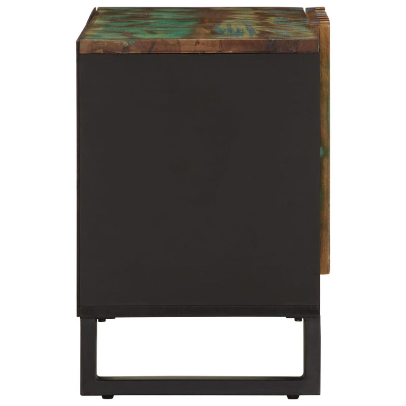 vidaXL tömör akácfa TV-szekrény 80 x 34 x 46 cm