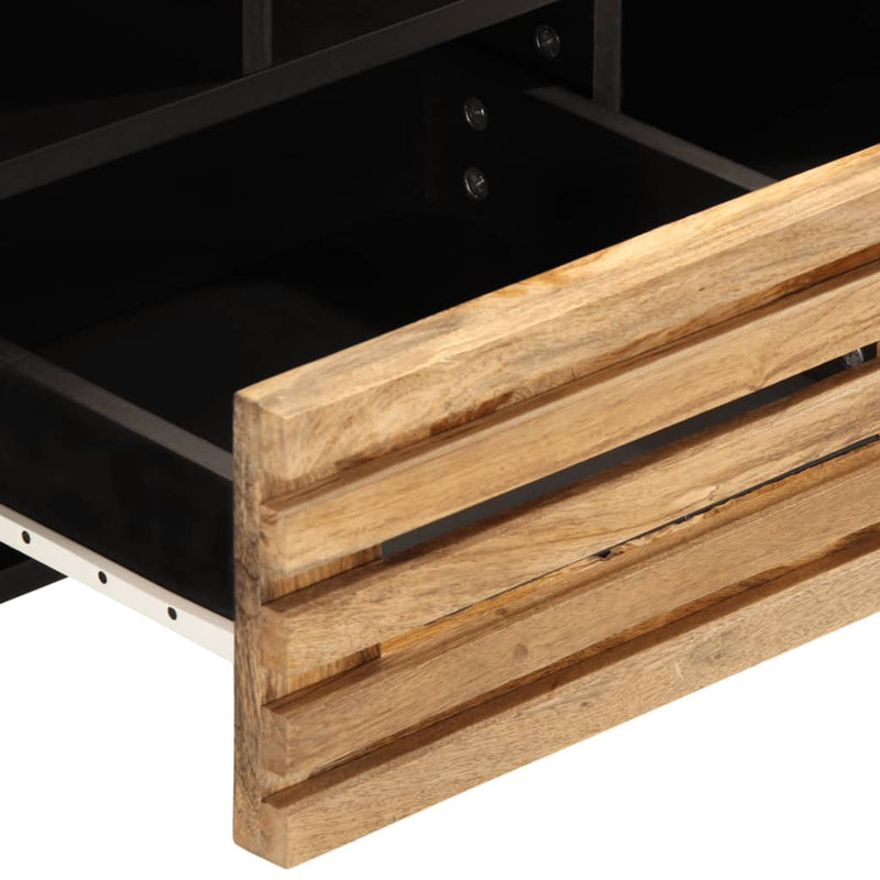 vidaXL tömör nyers mangófa TV-szekrény 100 x 34 x 46 cm