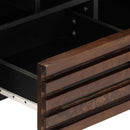 vidaXL barna tömör mangófa TV-szekrény 100 x 34 x 46 cm