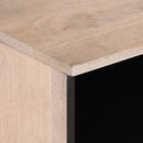 vidaXL tömör mangófa TV-szekrény 100 x 34 x 46 cm