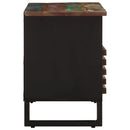 vidaXL tömör akácfa TV-szekrény 100 x 34 x 46 cm