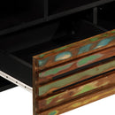 vidaXL tömör akácfa TV-szekrény 100 x 34 x 46 cm