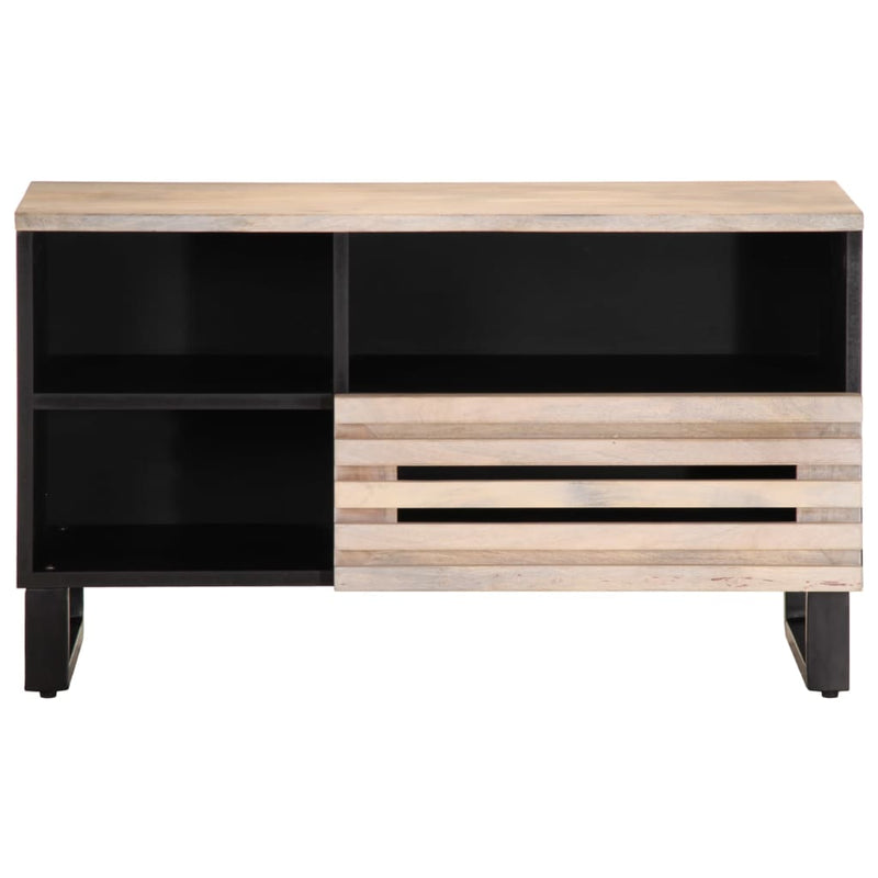 vidaXL tömör mangófa TV-szekrény 80 x 34 x 46 cm