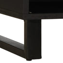 vidaXL tömör akácfa TV-szekrény 80 x 34 x 46 cm