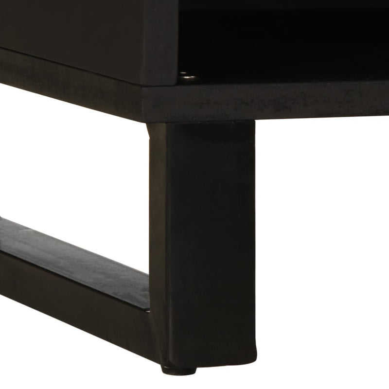 vidaXL tömör akácfa TV-szekrény 80 x 34 x 46 cm