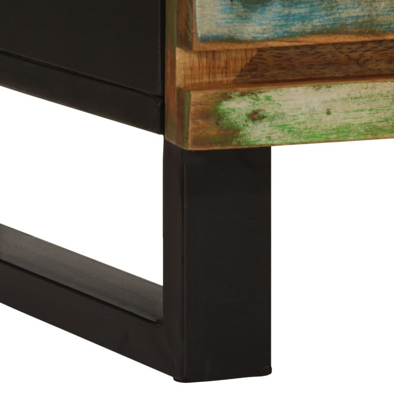vidaXL tömör akácfa TV-szekrény 100 x 34 x 46 cm