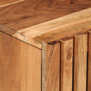 vidaXL tömör akácfa fürdőszobai mosdószekrény 62 x 34 x 58 cm