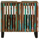 vidaXL tömör akácfa fürdőszobai mosdószekrény 62 x 34 x 58 cm