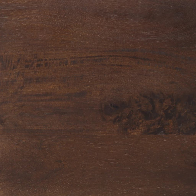 vidaXL barna tömör mangófa tálalószekrény 38 x 34 x 160 cm