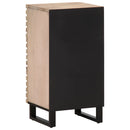 vidaXL tömör mangófa tálalószekrény 40 x 34 x 75 cm