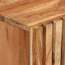 vidaXL tömör akácfa tálalószekrény 60 x 34 x 75 cm