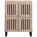 vidaXL tömör mangó tálalószekrény 60 x 34 x 75 cm