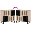 vidaXL tömör mangófa tálalószekrény 80 x 34 x 75 cm