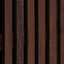 vidaXL barna tömör mangófa tálalószekrény 90 x 34 x 75 cm