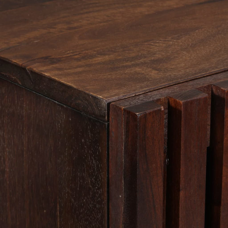 vidaXL barna tömör mangófa magasszekrény 40 x 34 x 110 cm