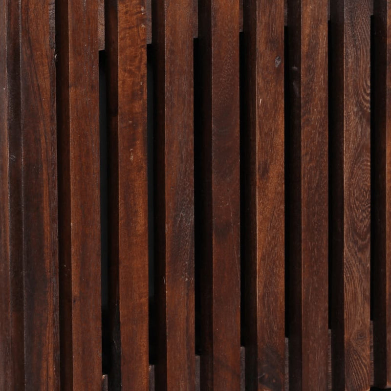 vidaXL barna tömör mangófa magasszekrény 40 x 34 x 110 cm