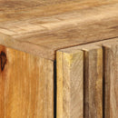 vidaXL tömör nyers mangófa magasszekrény 60 x 34 x 100 cm