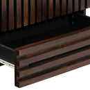 vidaXL barna tömör mangófa magasszekrény 60 x 34 x 100 cm