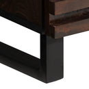 vidaXL barna tömör mangófa magasszekrény 60 x 34 x 100 cm