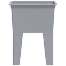 vidaXL szürke gyanta mosókád 59 x 41 x 75 cm