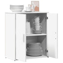 vidaXL fehér szerelt fa tálalószekrény 60 x 31 x 70 cm