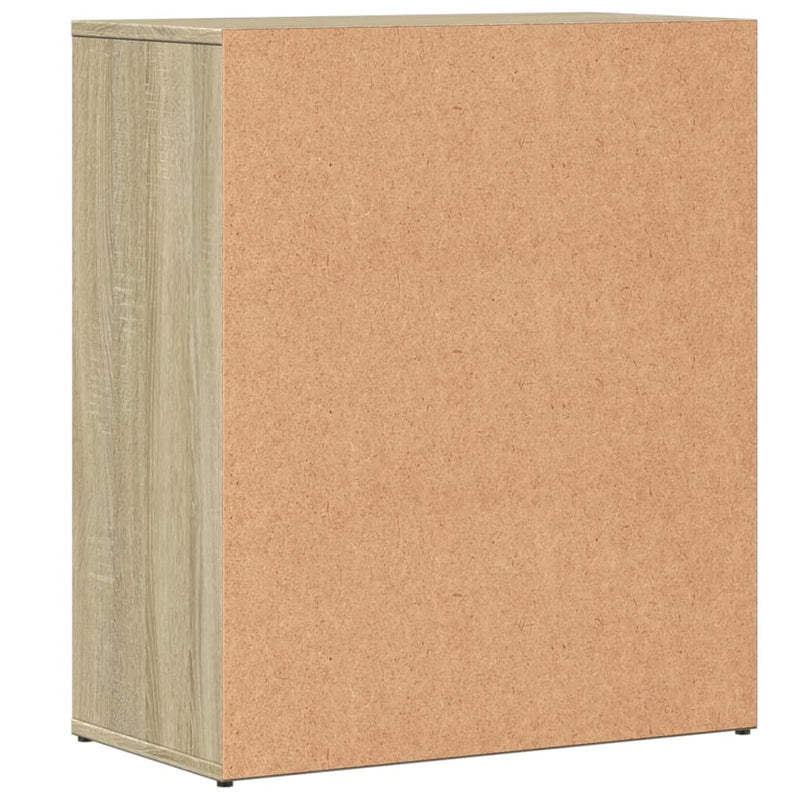 vidaXL sonoma tölgy színű szerelt fa tálalószekrény 60 x 31 x 70 cm