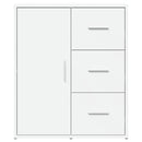 vidaXL fehér szerelt fa tálalószekrény 60 x 31 x 70 cm