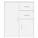 vidaXL fehér szerelt fa tálalószekrény 60 x 31 x 70 cm