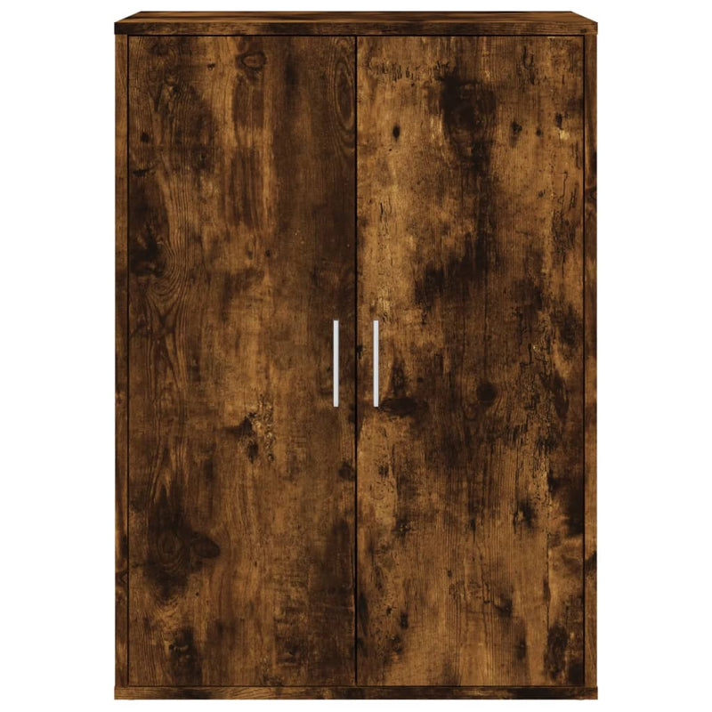 vidaXL füstös tölgy színű szerelt fa tálalószekrény 60 x 31 x 84 cm