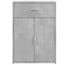 vidaXL betonszürke szerelt fa tálalószekrény 60 x 30 x 84 cm