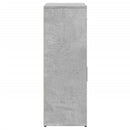 vidaXL betonszürke szerelt fa tálalószekrény 60 x 30 x 84 cm