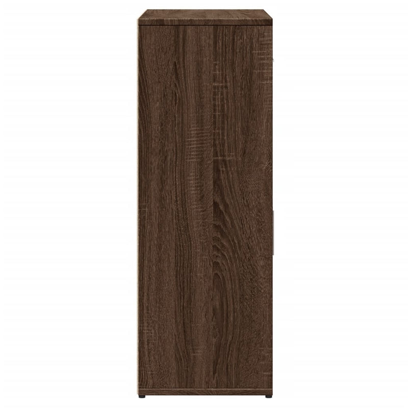 vidaXL barna tölgy színű szerelt fa tálalószekrény 60 x 30 x 84 cm